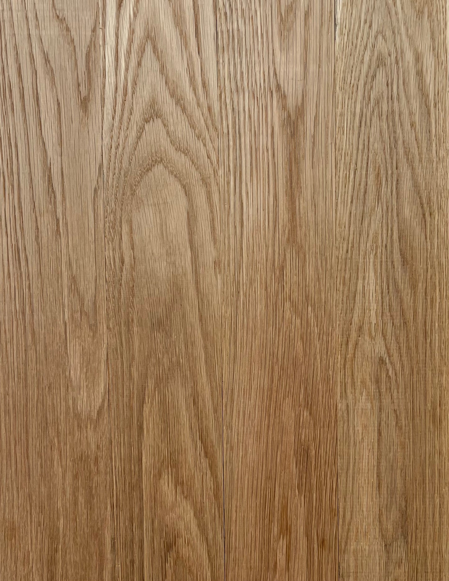 3/4" Solid White Oak Flooring. Plain Sawn. Select & Better. 5" width. Unfinished.